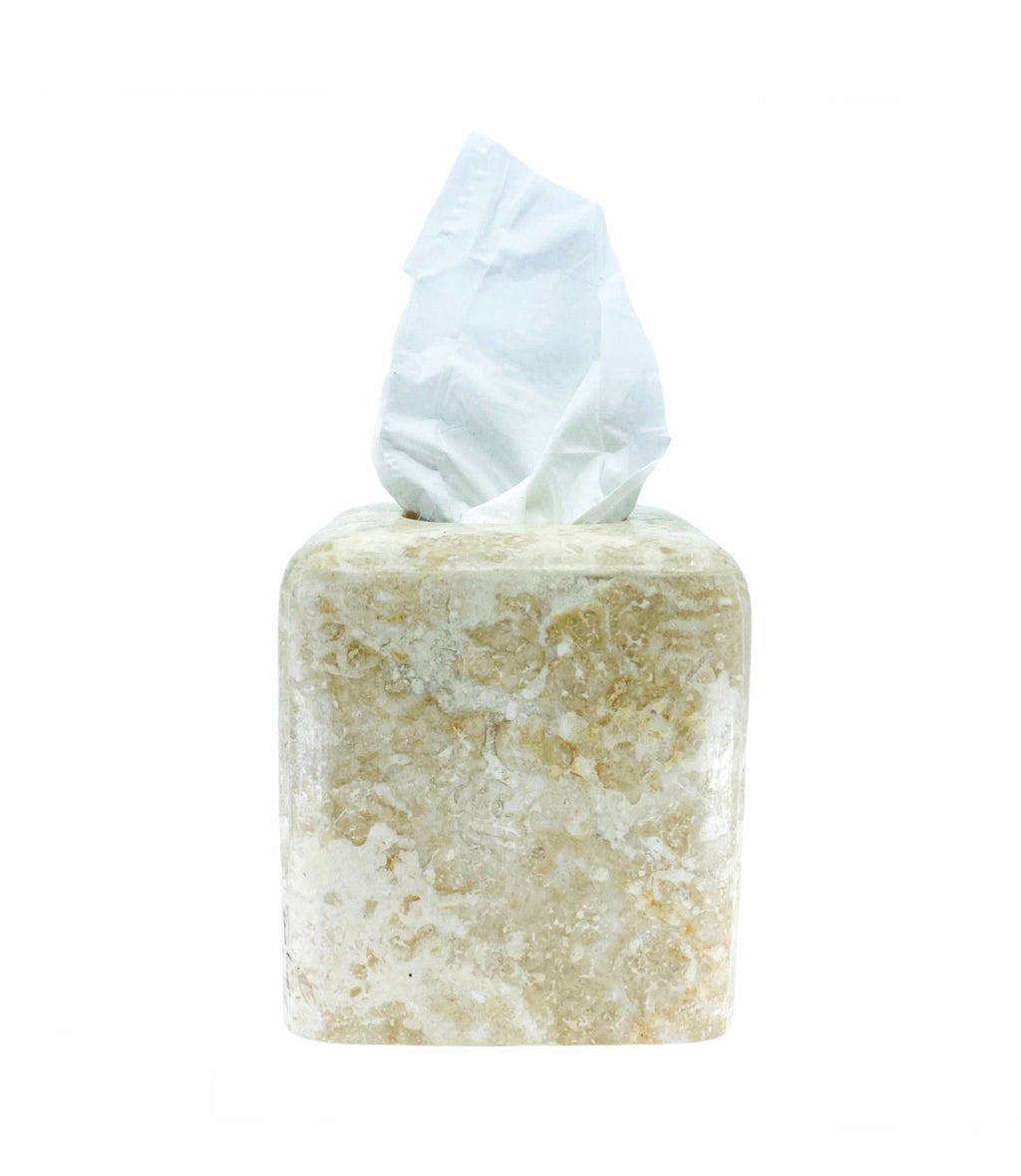 Solid Marble Tissue Box Holder