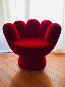 Vintage Red Hand Chair