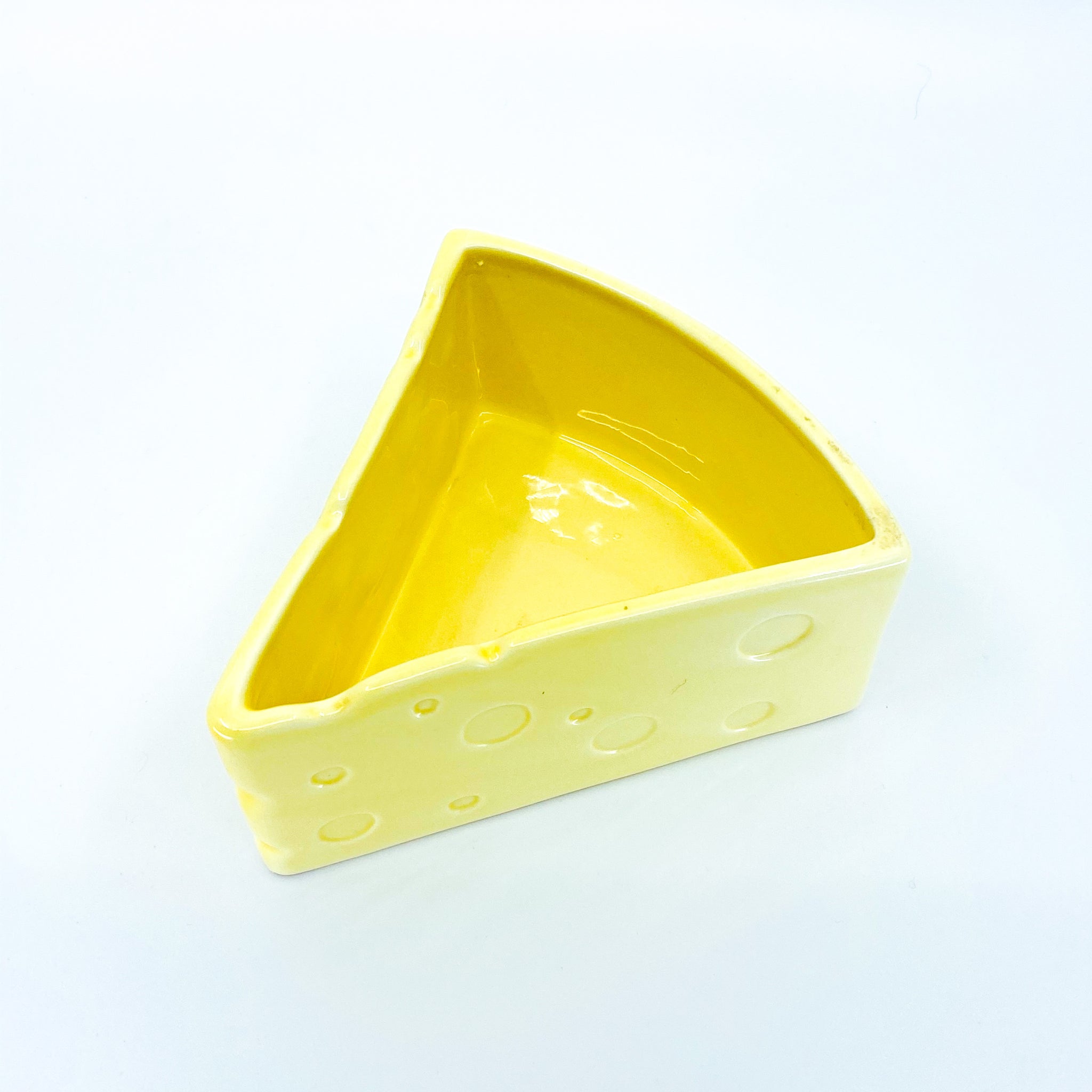 Ceramic Cheese Wedge Catch All