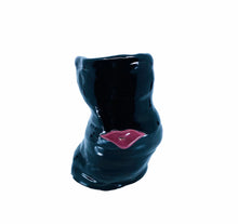Misshapen Handmade Ceramic Lips Vase