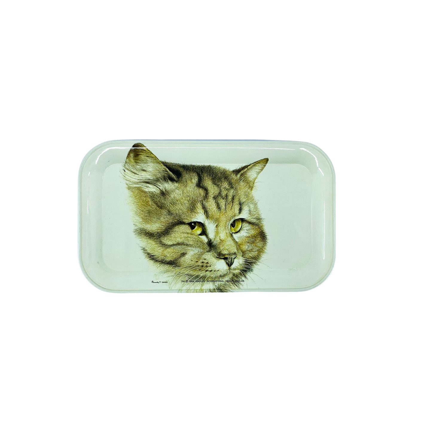Massilly France Small Tabby Cat Tray