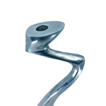 Sculptural Swan Aluminum Candlestick