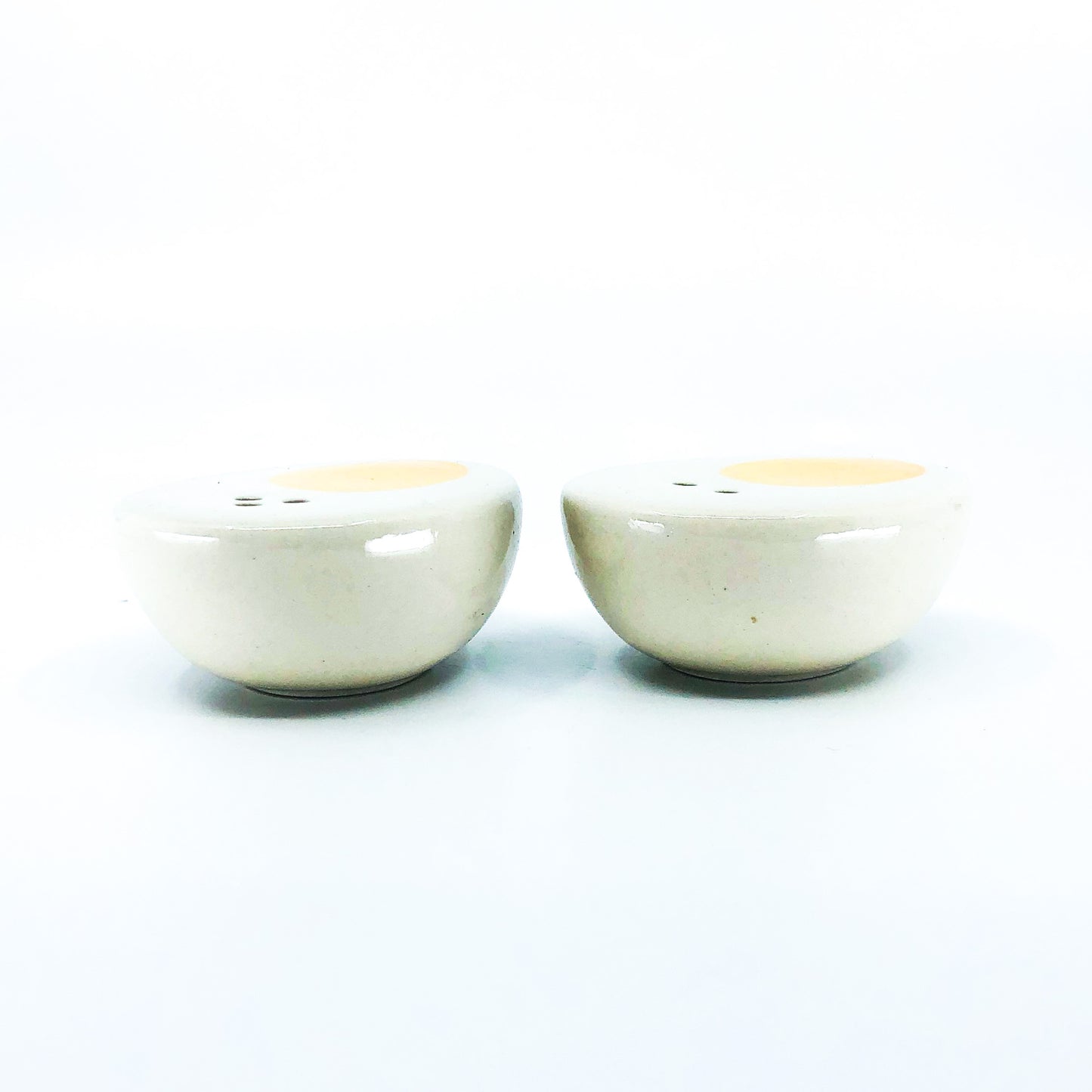Vintage Ceramic Egg Salt & Pepper Shakers