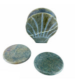 Stone Shell Coaster Set