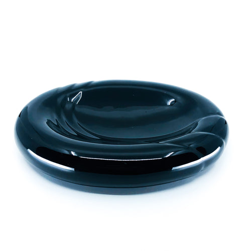 Vintage Black Haeger Ceramic Catch All