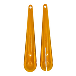 Orange Acrylic Salad Tongs