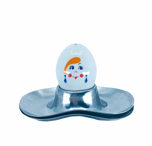 S/2 1960’s Stainless Steel Egg Cups by Wilhelm Wagenfeld for WMF