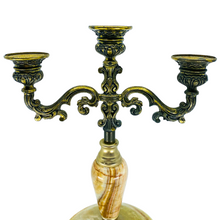 Onyx Footed Candelabra