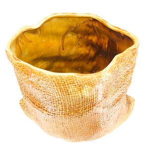 Large Mancer Raymor Burlap Vase