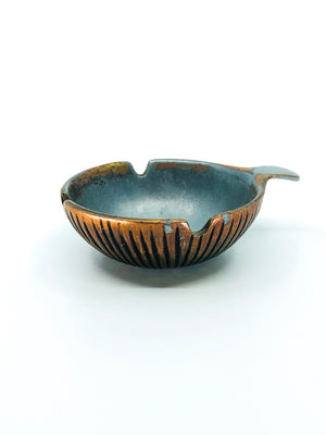 Ben Seibel Style Copper Coated Ashtray