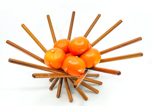 MoMa Carlo Contin 1999, Design 15” Satellite Fruit Bowl Folding Sculptural Basket