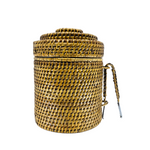 Rattan Ice Bucket Set
