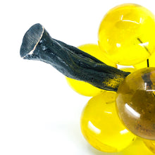 Cluster of Yellow Lucite Grapes