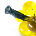 Cluster of Yellow Lucite Grapes