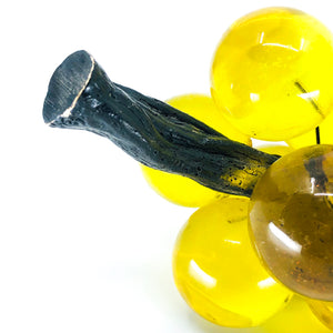 Cluster of Yellow Lucite Grapes