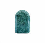 Leeman Arch Shaped Green Marble Mantle Clock