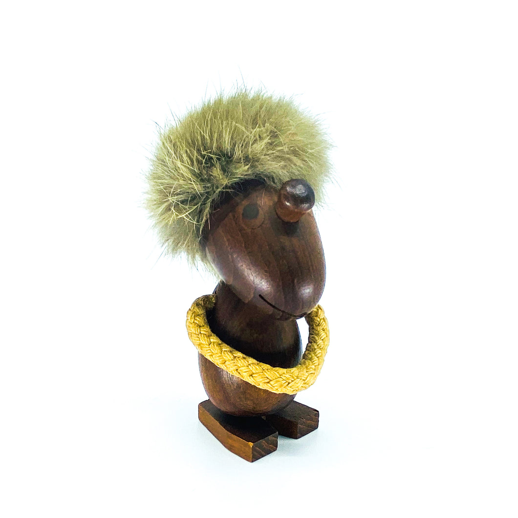 1950s Hans Bolling teak figurine 