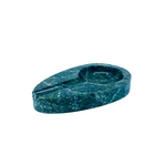 Vintage Green Marble Cigar Ashtray