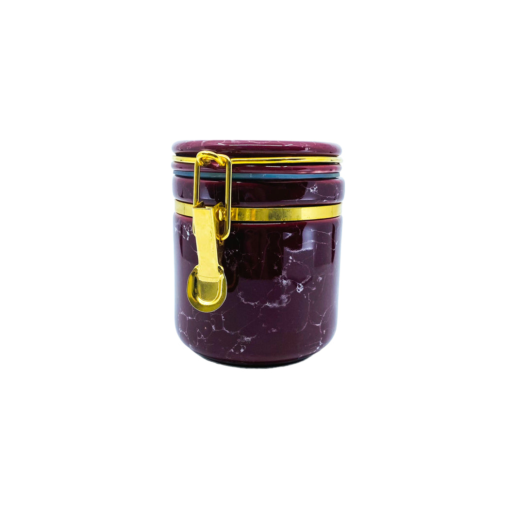 Ceramic Marble Storage Jar
