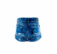 Le Blue Jean Vintage Ceramic Planter