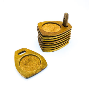 Woodcrest by Styson Stackable Coasters