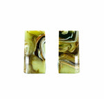 “Marble Design” Resin Bookends