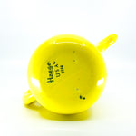 Vintage Haeger Yellow Teapot Planter