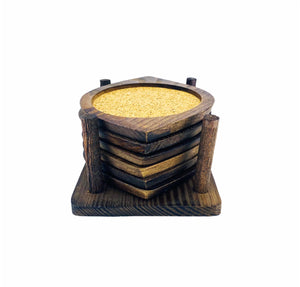 MCM “Evil Eye” Coasters, Set of 6