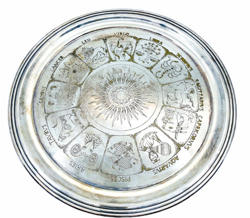 Wallace Silver Plated Zodiac Tray