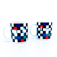 S/2 Checkered Mugs