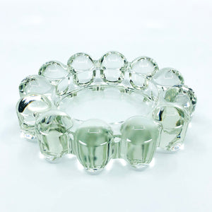Clear Mid Century Anchor Hocking NOVA Boopie Bubble Ashtray / Catch All