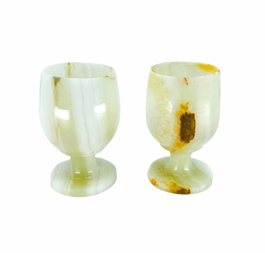 S/2 Mini Onyx Cups