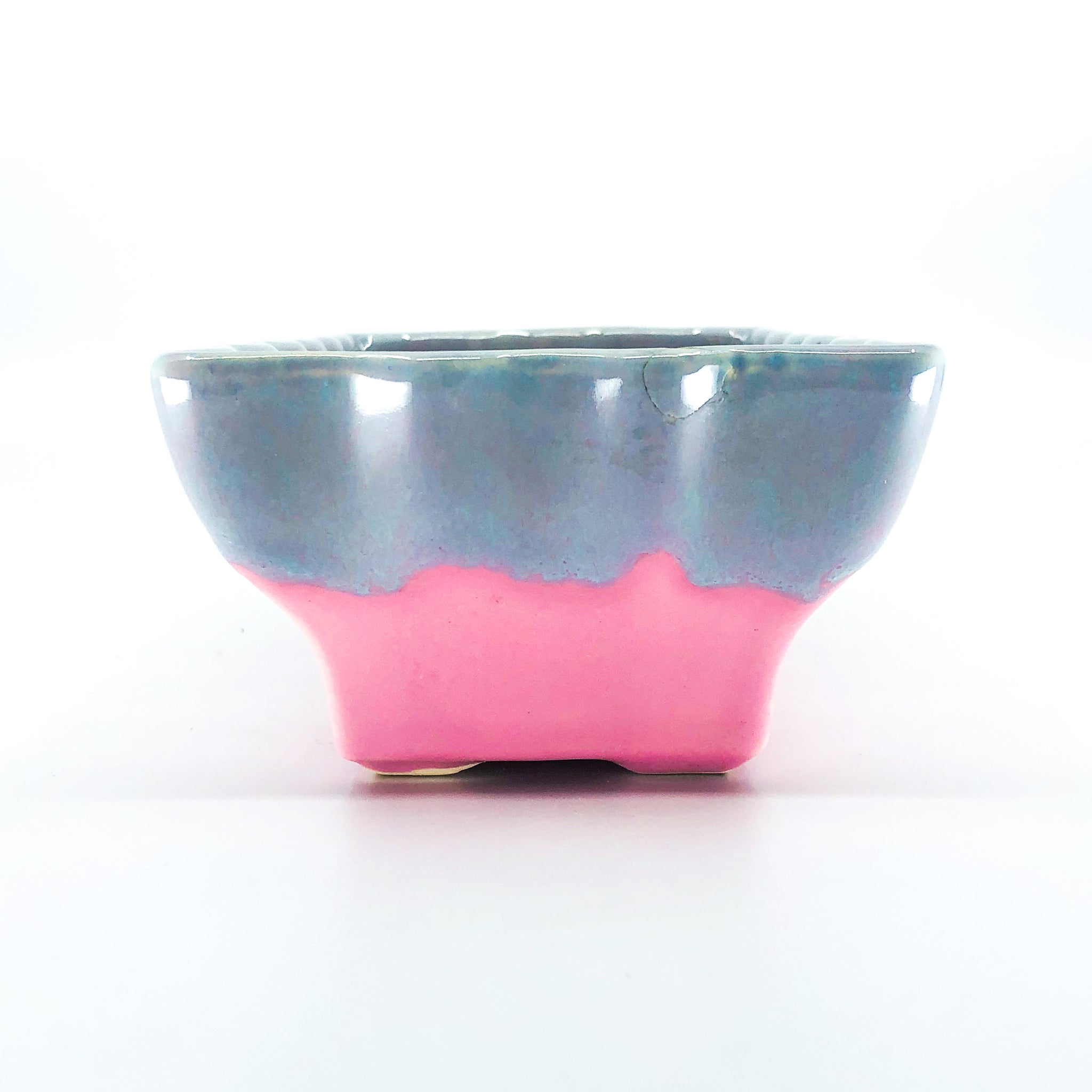 Vintage Hull USA Ceramic Candy Colored Planter / Dish