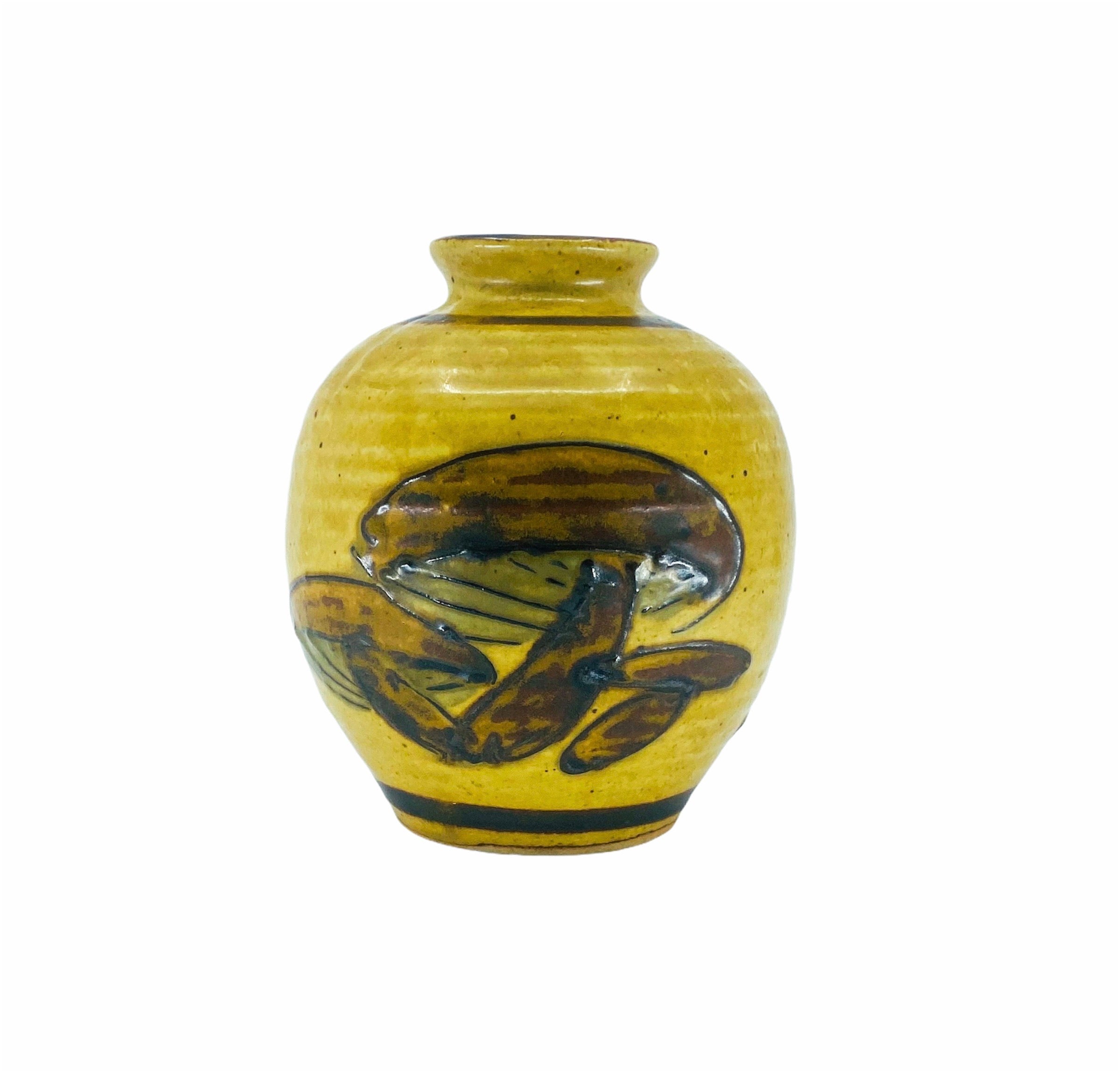 Japanese Mushroom Vase