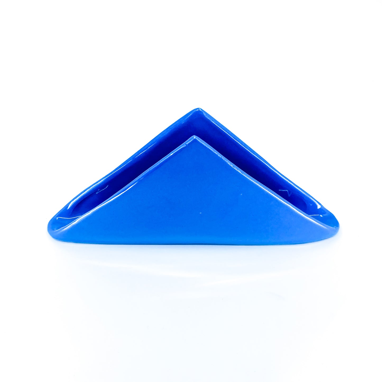 Periwinkle Ceramic Napkin/Mail Holder