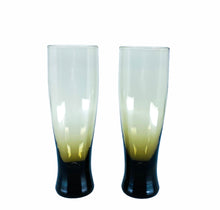 Smokey Tallboy Glasses, Set of 5