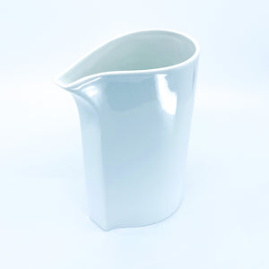 Dansk Designs White Ceramic Pitcher