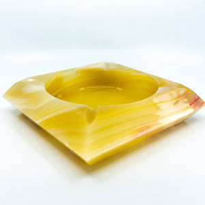 Vintage Marble Ashtray / Catchall, Heavy