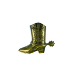 Brass Cowboy Boot