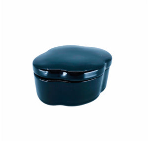 Fitz & Floyd Black Trinket Box