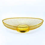 WA Starburst Gold Wire Basket
