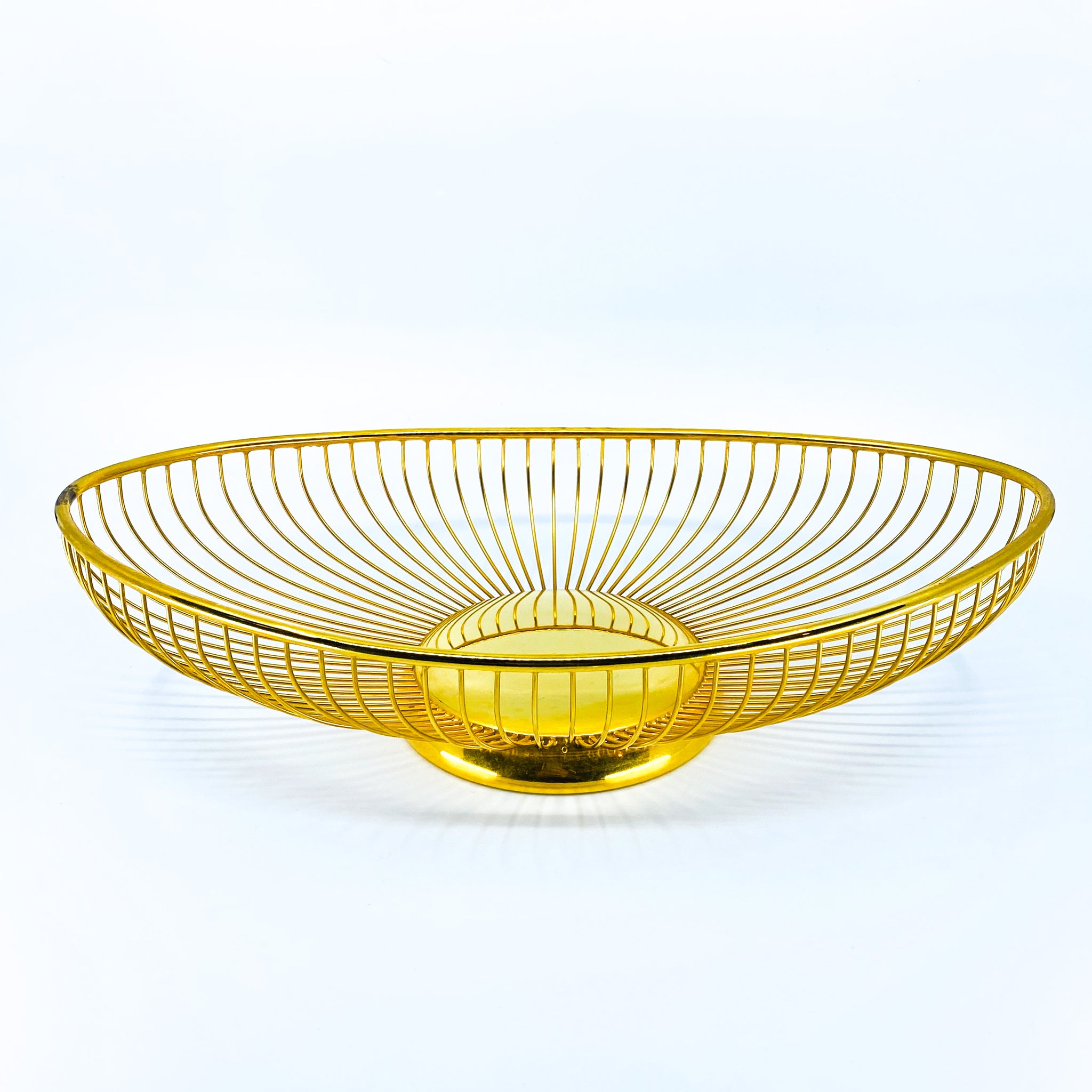 WA Starburst Gold Wire Basket