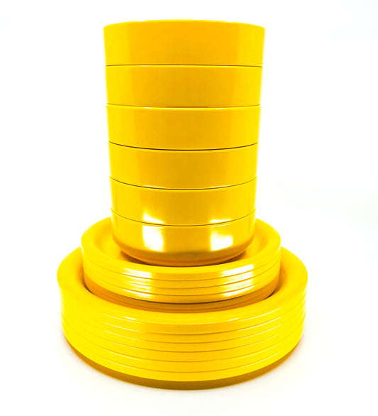 Ingrid Ltd. Yellow Plate & Bowl Set