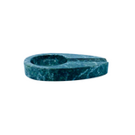 Vintage Green Marble Cigar Ashtray