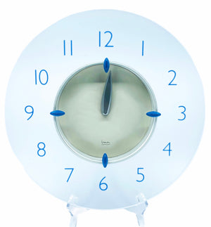 Michael Graves Frosted Acrylic Wall Clock