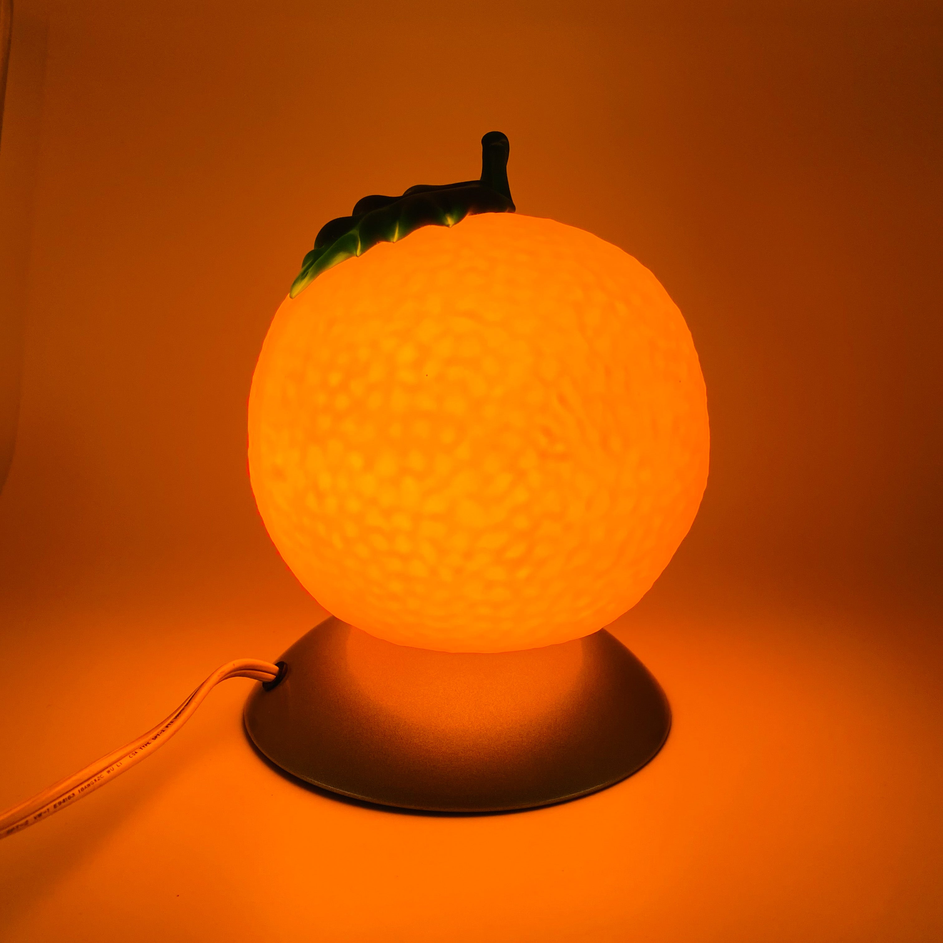 Vintage IKEA Orange Lamp, Circa 90’s