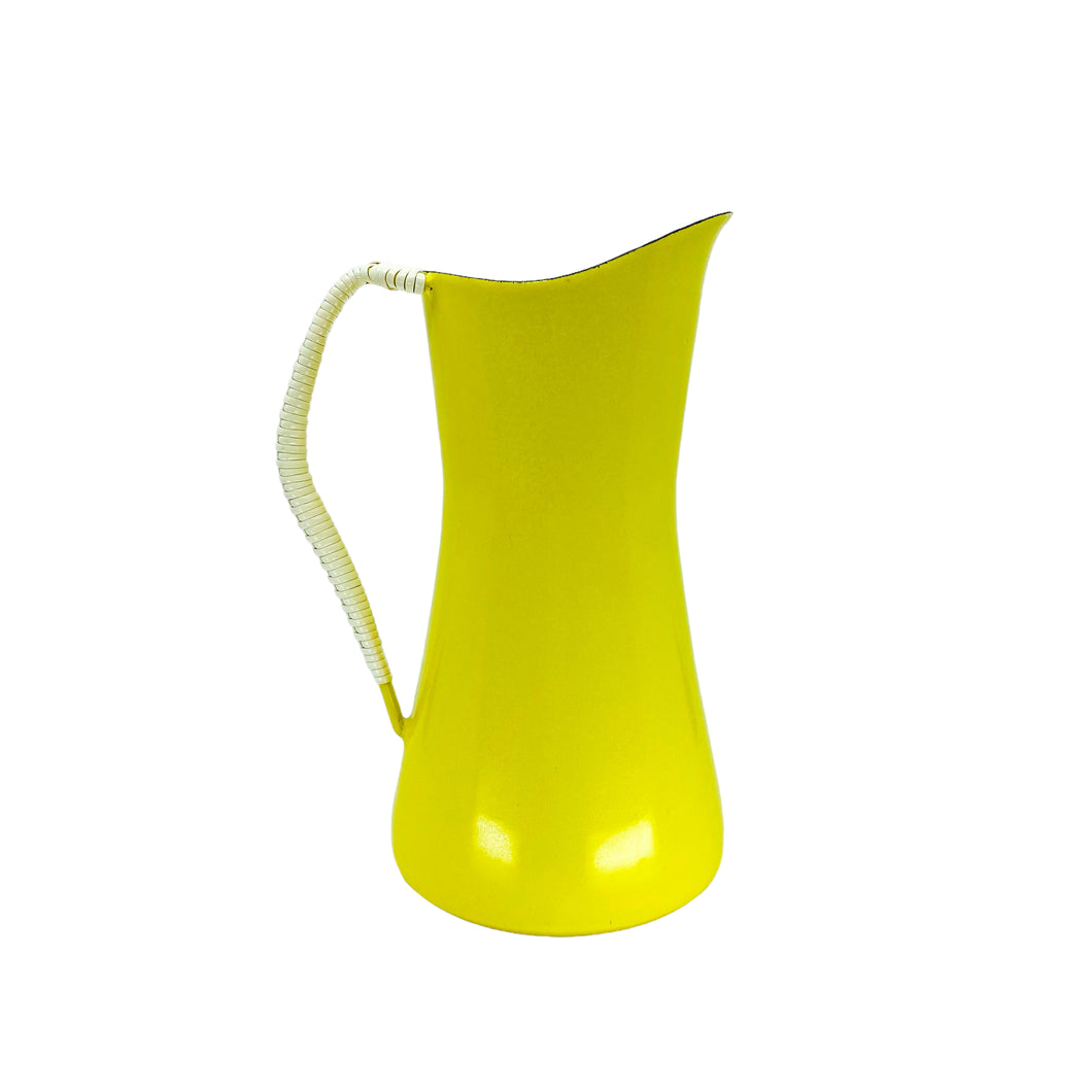 Early Dansk Kobenstyle Yellow Enamel Pitcher by Jens Quistgaard