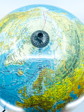 World Globe Lamp With Lucite Base