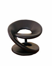Chocolate Brown Jaymar Spiral Chair, Style After Louis Durot