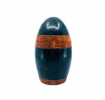 Tessellated Stone Egg Box, Styled After Maitland Smith